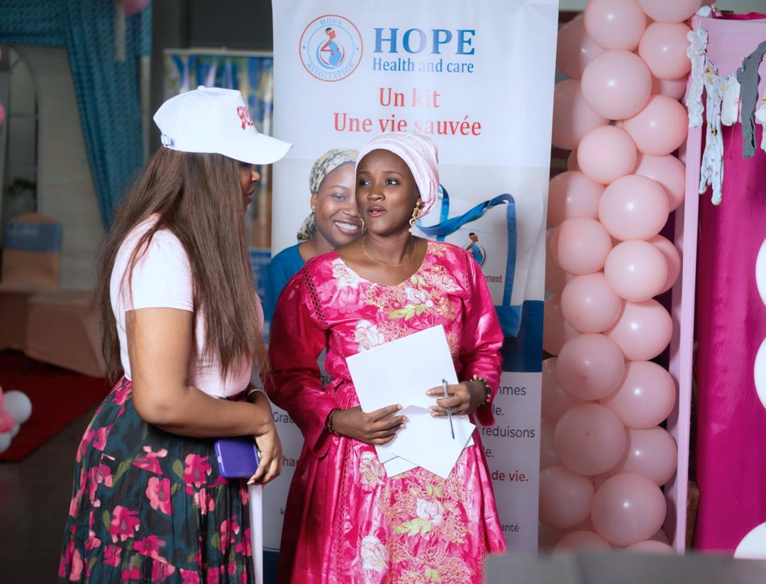 Conversations at the HOPE stand