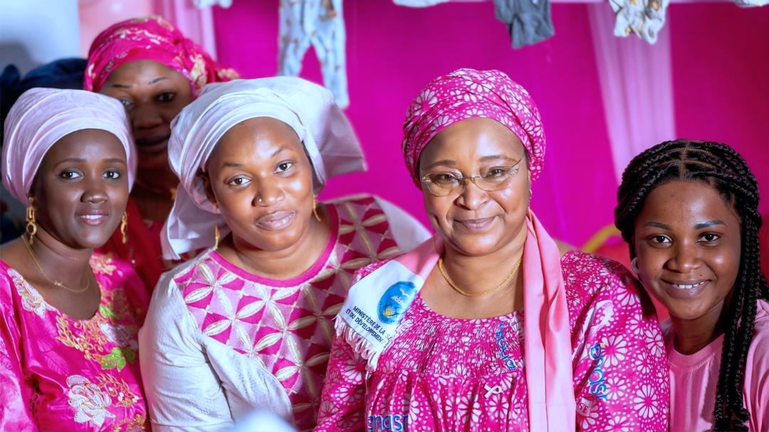 The HOPE team at the Pink October launch