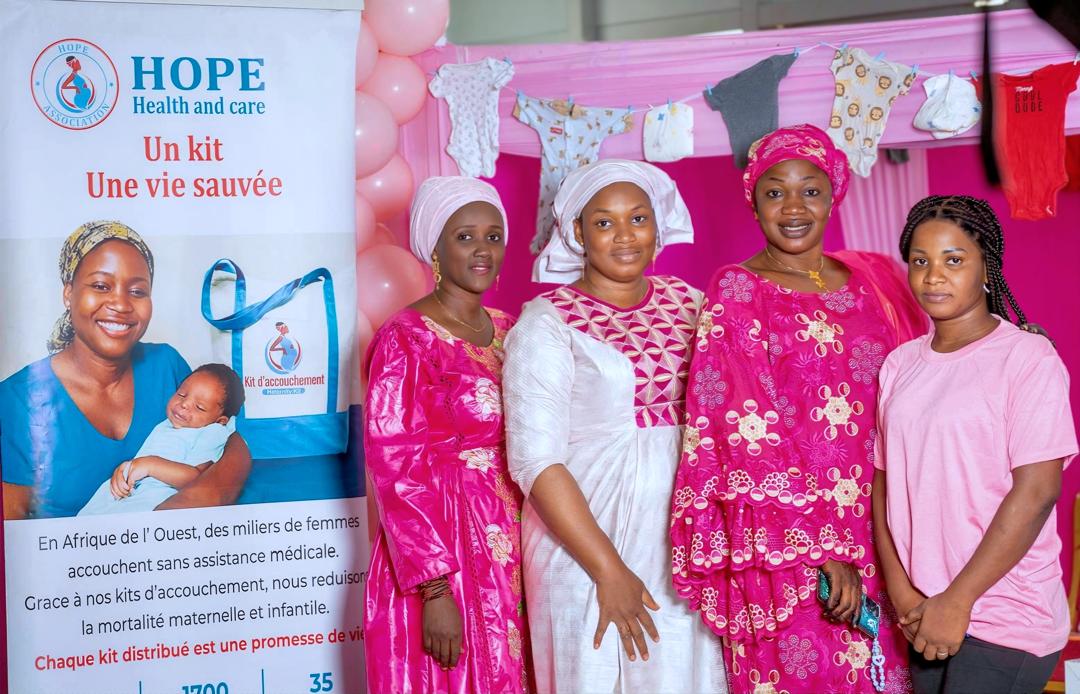 Our team at the HOPE Health and Care stand